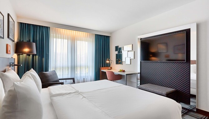Radisson Blu Hotel, Karlsruhe - Suite - Bedroom