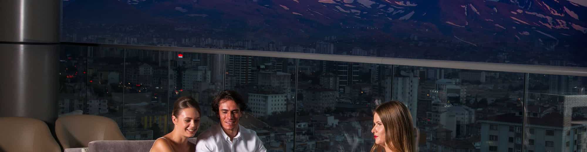 Radisson Blu Hotel, Kayseri - Outside Lounge View