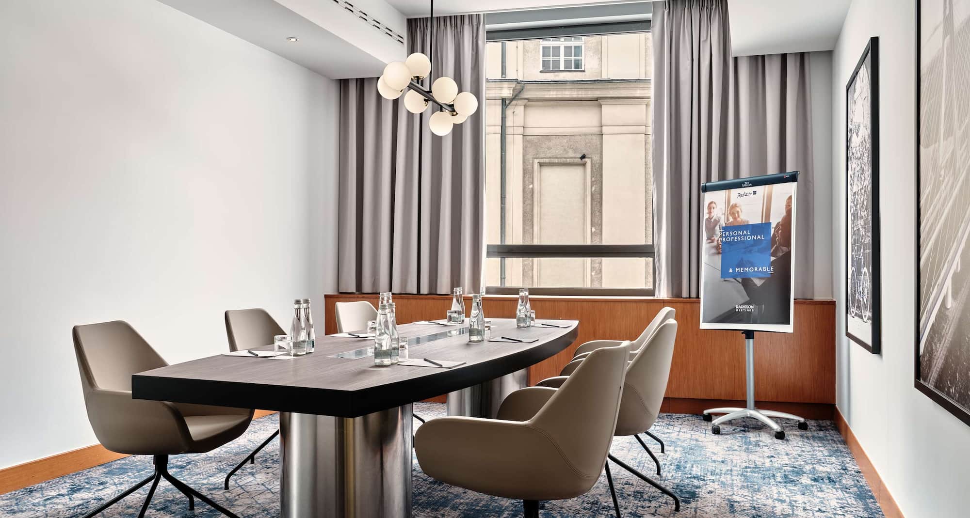 Radisson Blu Hotel, Kraków - Prelude 1 meeting room boardroom set-up