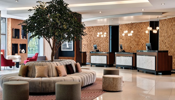 Radisson Blu Hotel, Krakow -  lobby and reception