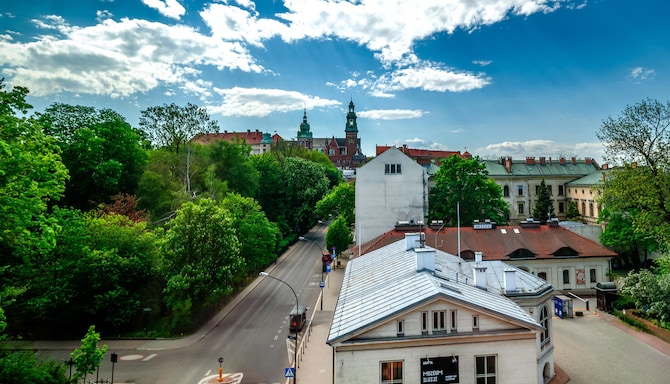 Radisson Blu Hotel, Krakow - Widok z apartamentu