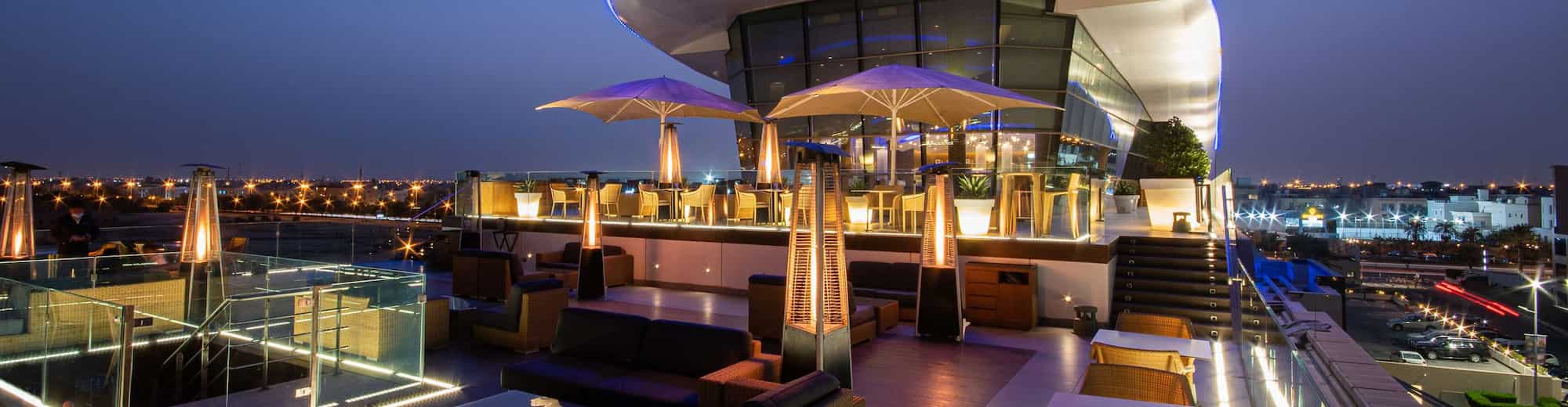 Radisson Blu Hotel, Kuwait - Sky Lounge Terrace