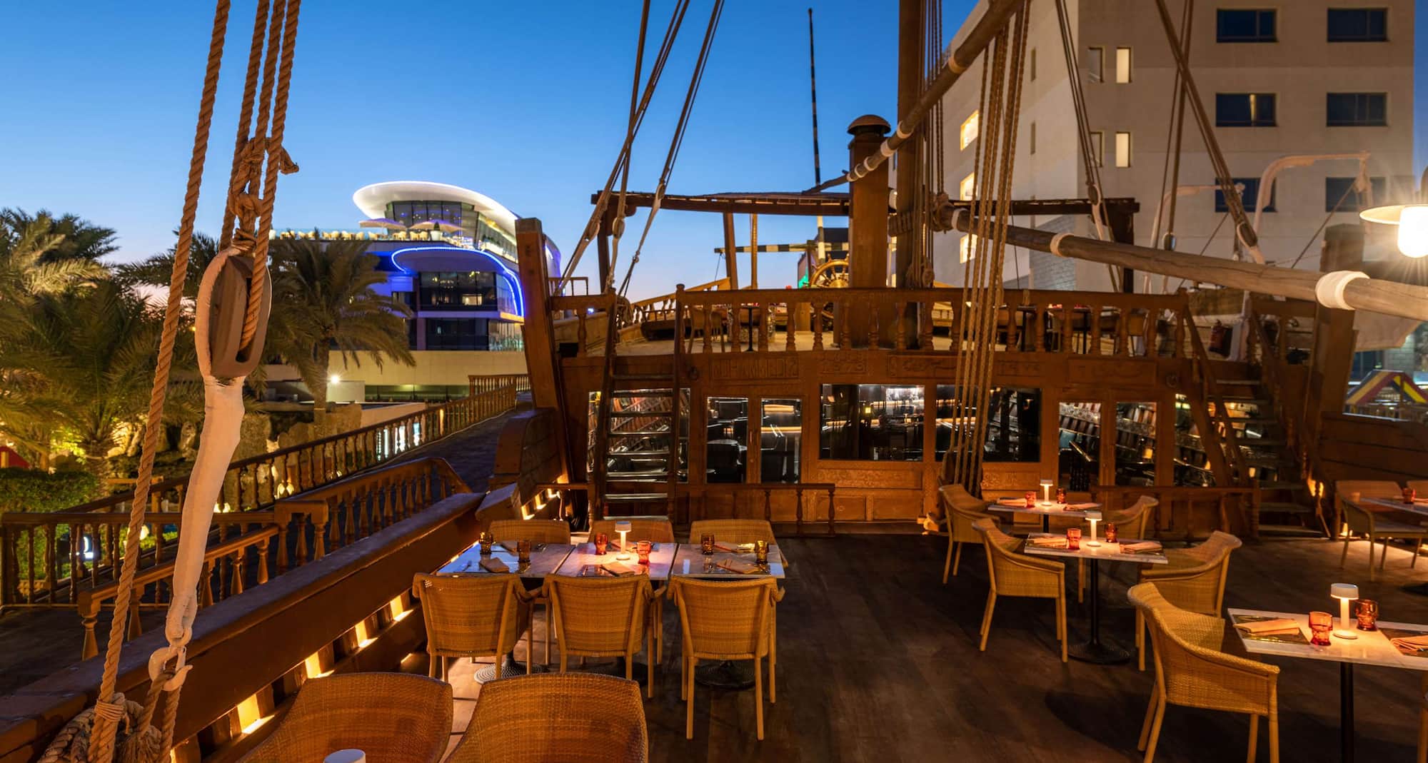 Radisson Blu Hotel, Kuwait - Al Boom Restaurant Outdoor Deck