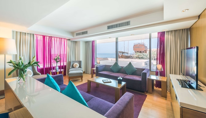 Radisson Blu Hotel, Kuwait - Suite with lounge access & sea view