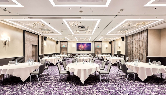 Radisson Blu Hotel, Kyiv City Centre - Embassy Suite for pillar-free conference with direct access to backyard