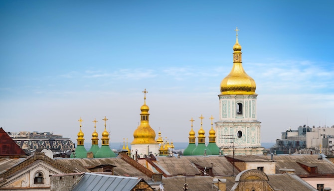 Radisson Blu Hotel, Kyiv City Centre - Blick von der Suite