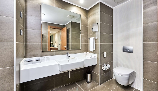 Radisson Blu Hotel, Kyiv Podil City Centre - Well-equipped bathroom
