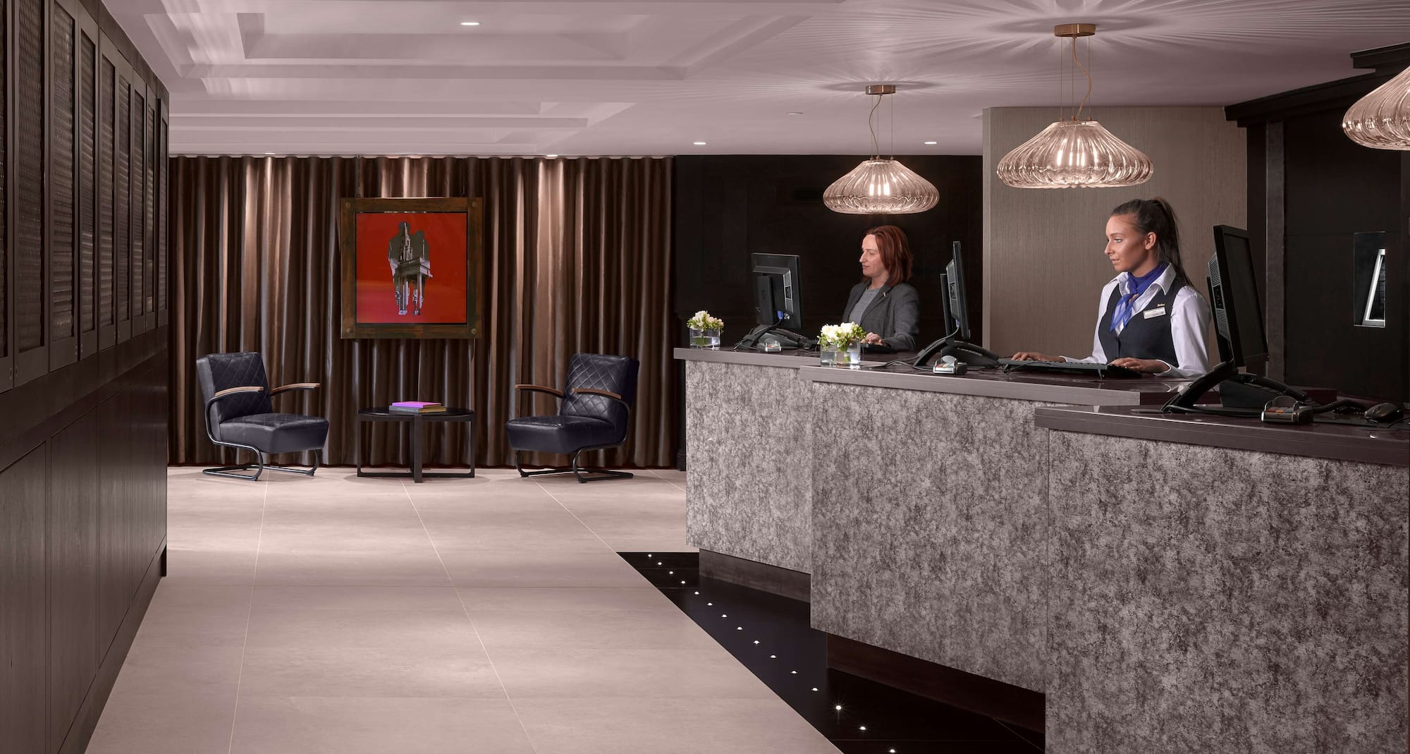 Radisson Blu Hotel, Leeds City Centre - Ansicht der Lobby