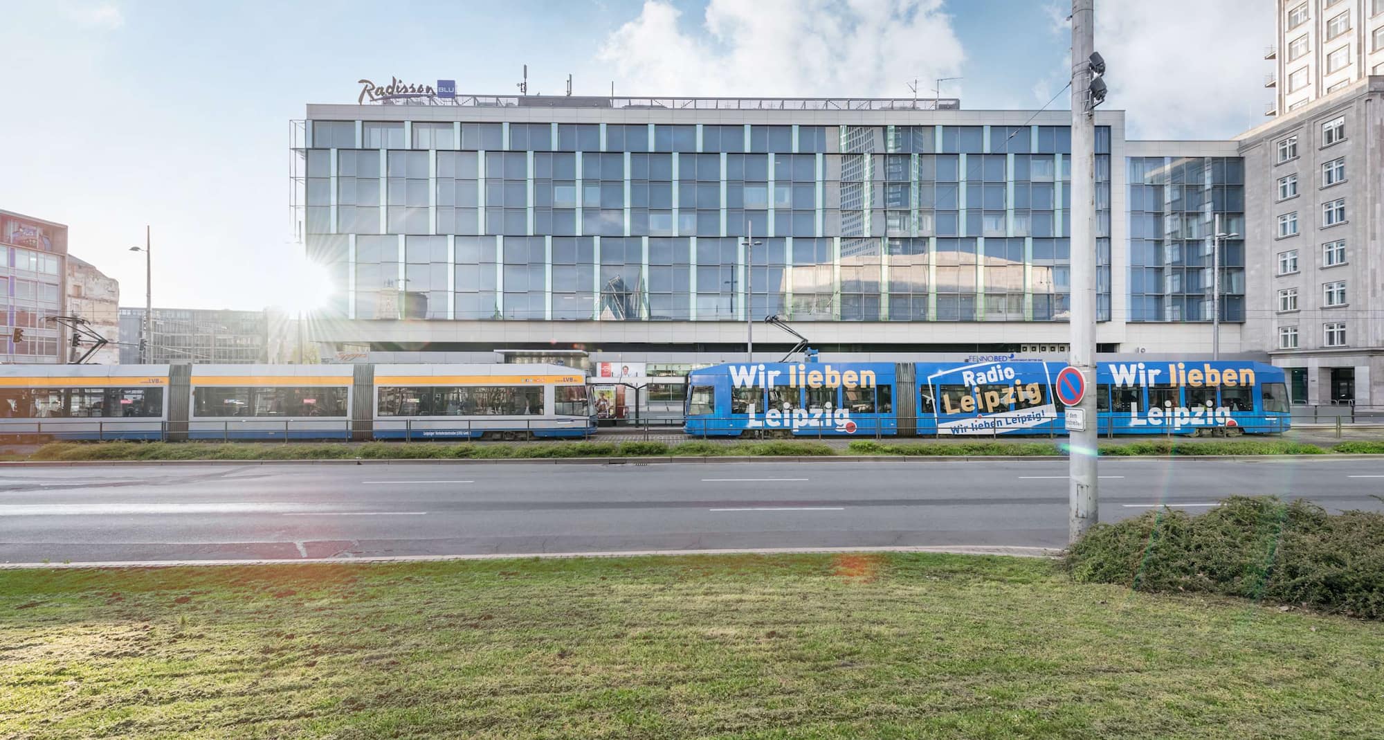 Radisson Blu Hotel, Leipzig - Hotel exterior