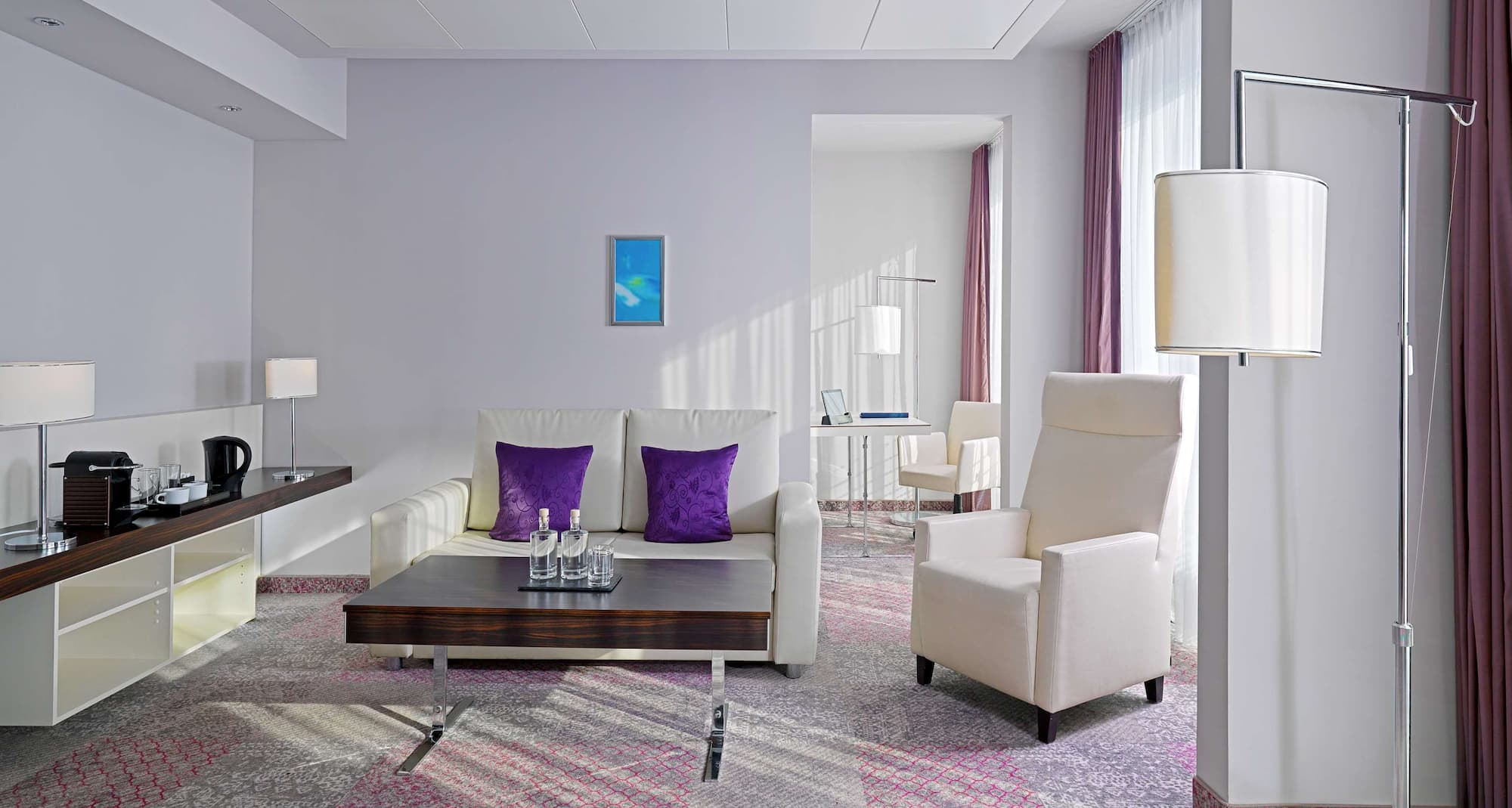 Radisson Blu Hotel, Leipzig - Junior Suite living room