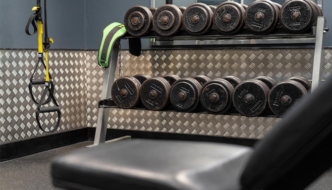 Radisson Blu Hotel, Letterkenny - Gym weights