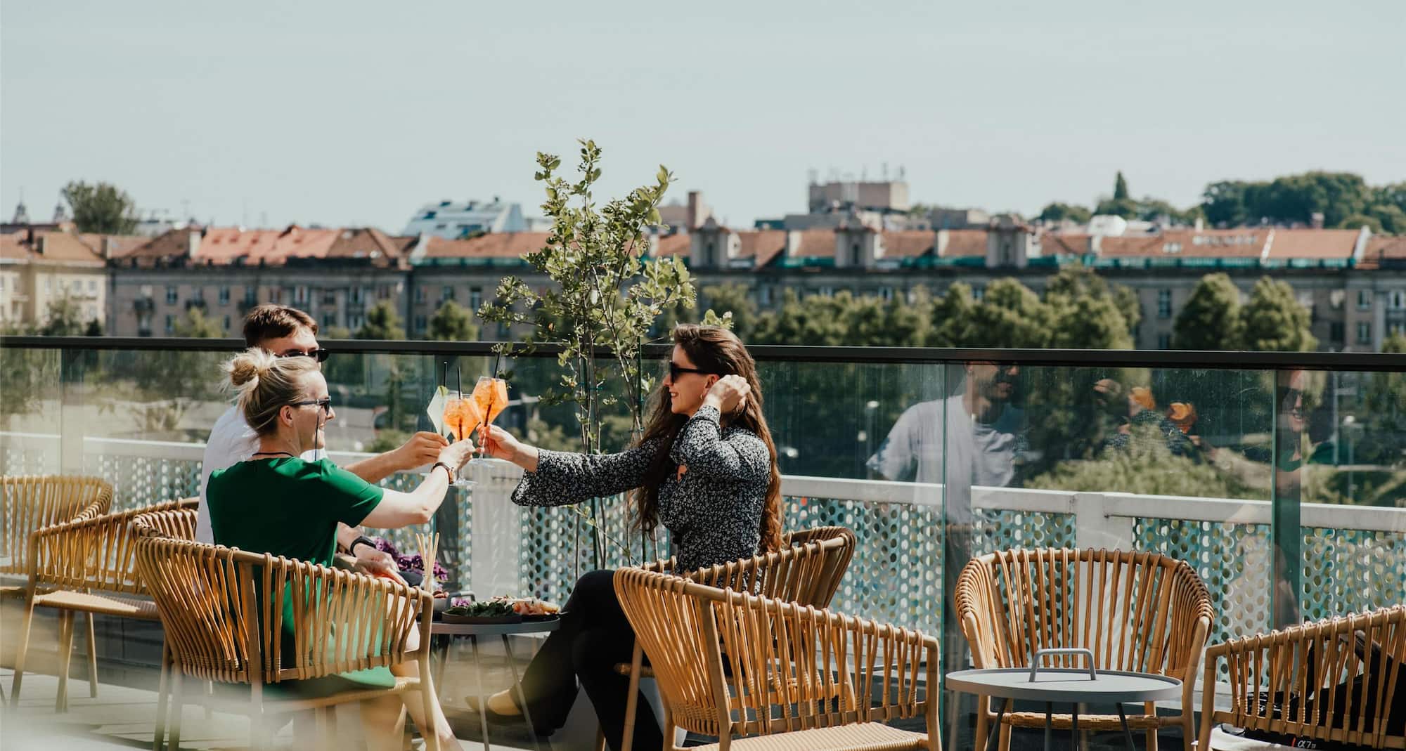 Radisson Blu Hotel Lietuva, Vilnius - Piazza Summer Terrace