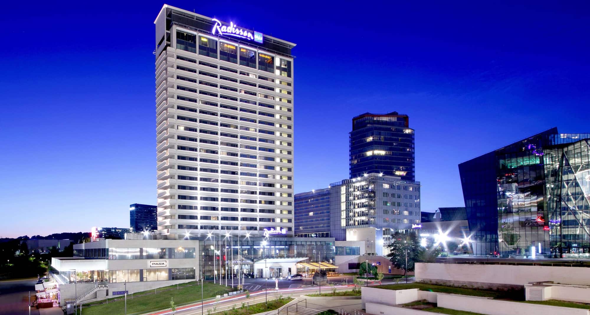 Radisson Blu Hotel Lietuva, Vilnius - Widok zewnętrzny