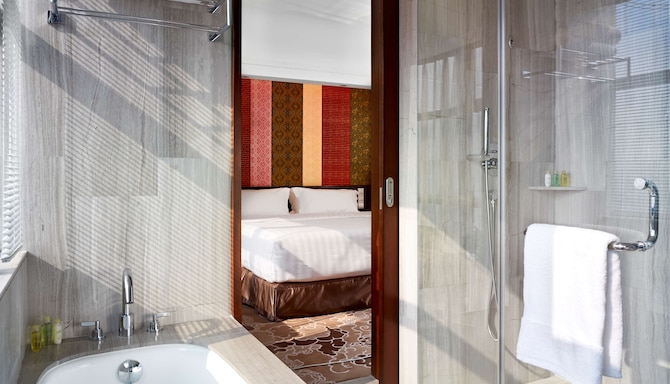 Radisson Blu Hotel, Liuzhou - Superior Studio Room bathroom