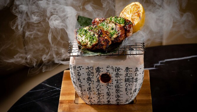 Radisson Blu Edwardian Bloomsbury Street Hotel, London - Bloomsbury Street Kitchen Bincho Chicken grill