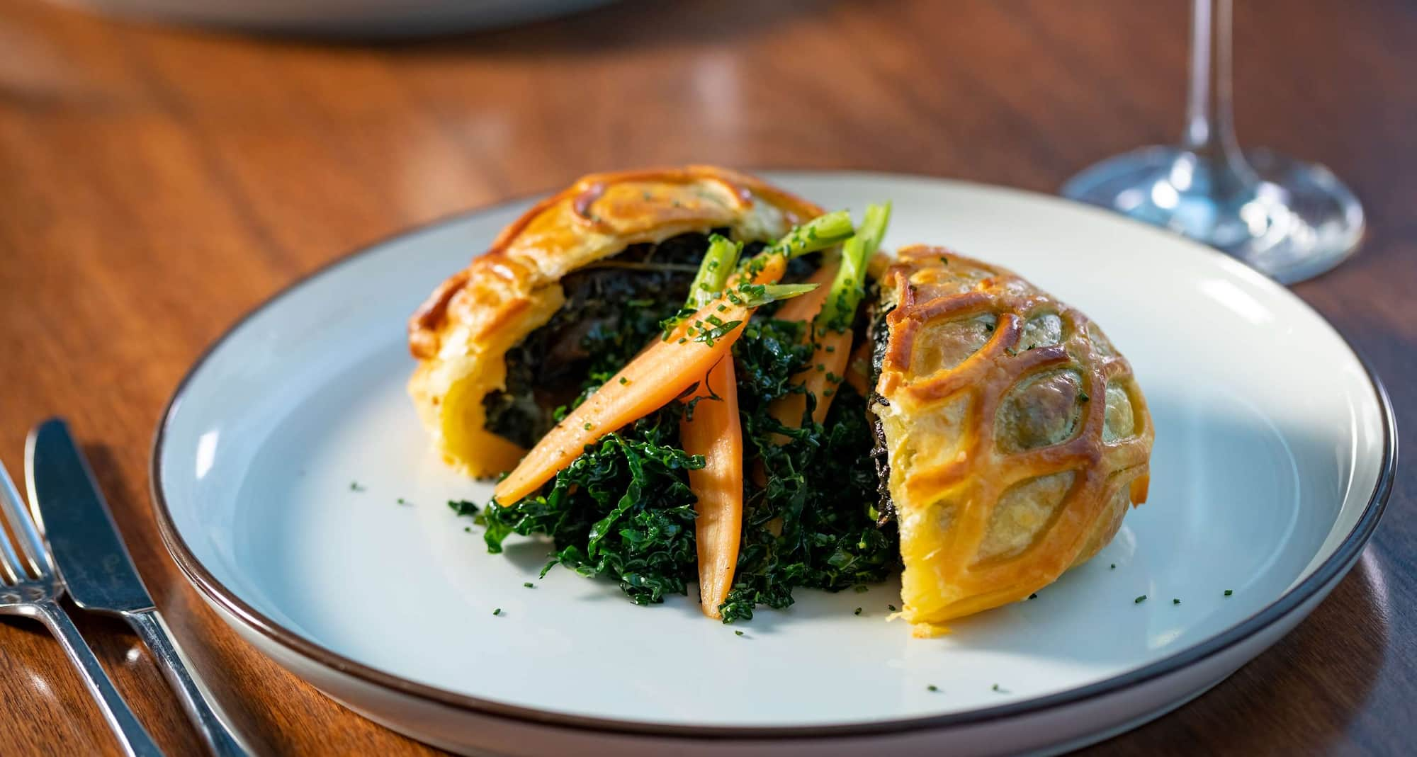 Radisson Blu Hotel, London Canary Wharf East - Scoff and Banter - Portobello mushroom Wellington