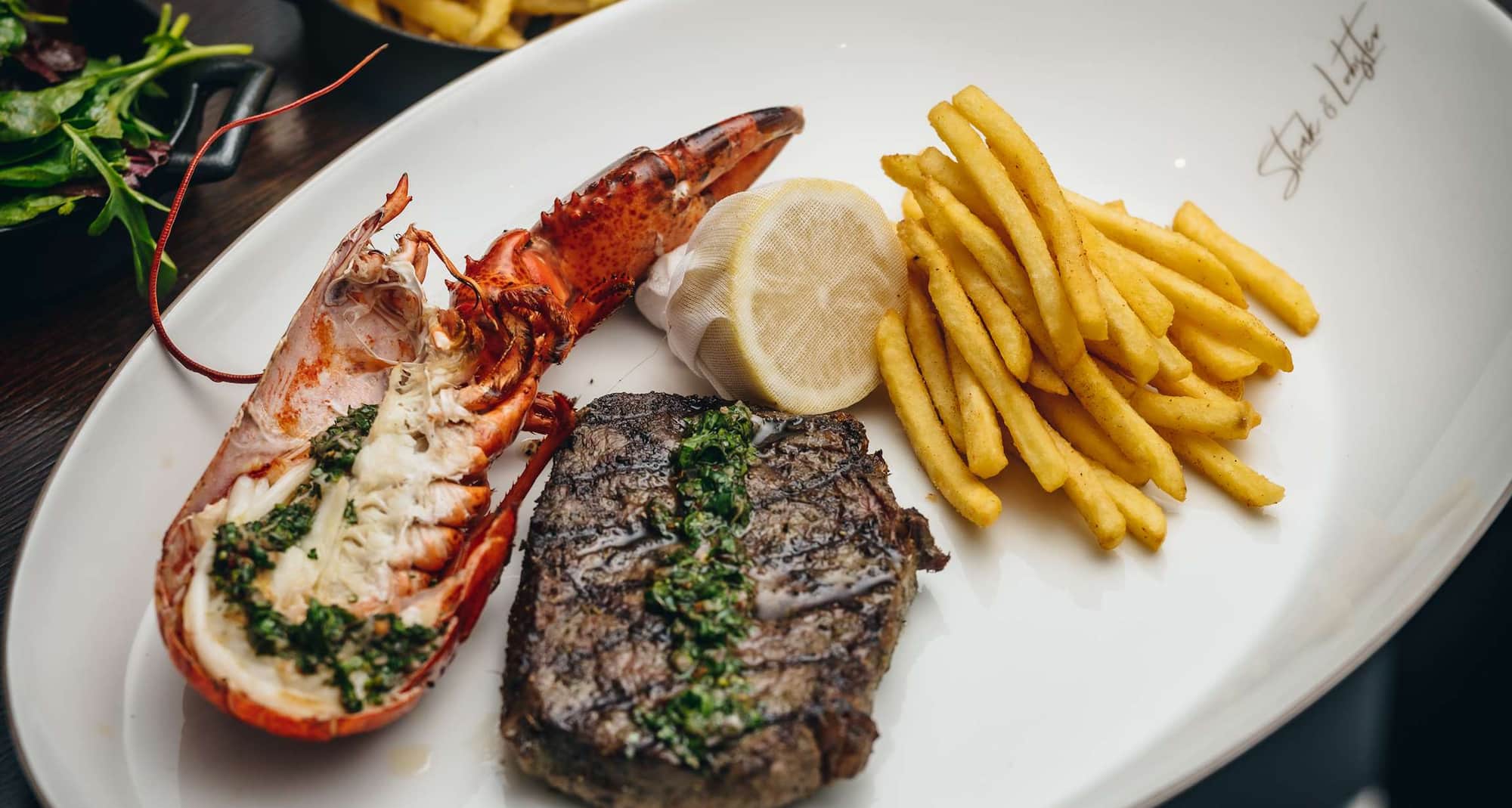Radisson Blu Edwardian Grafton Hotel, London - Steak and Lobster - Terre et mer Surf and Turf