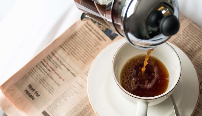 Radisson Blu Hotel, London Mercer Street - Coffee details