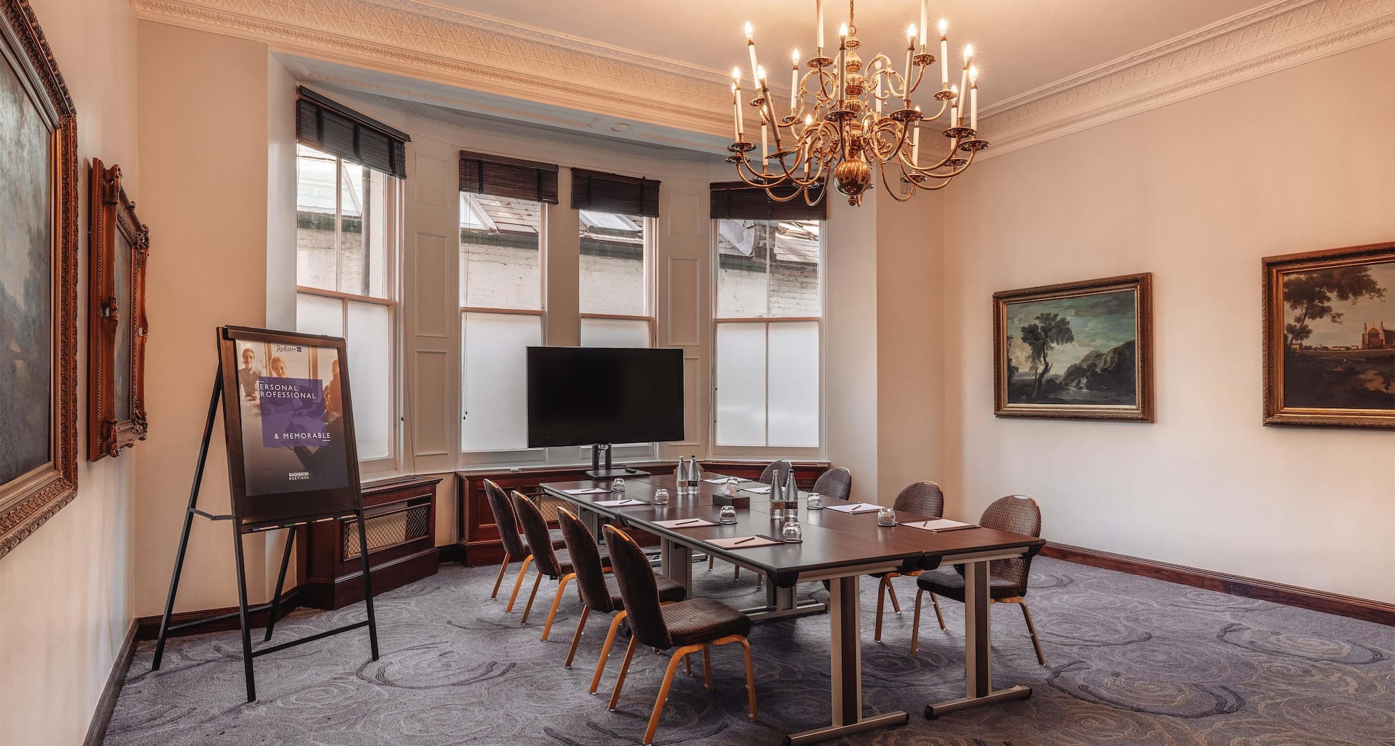 Radisson Blu Hotel, London South Kensington - Meeting Rooms - Edwardian Suite