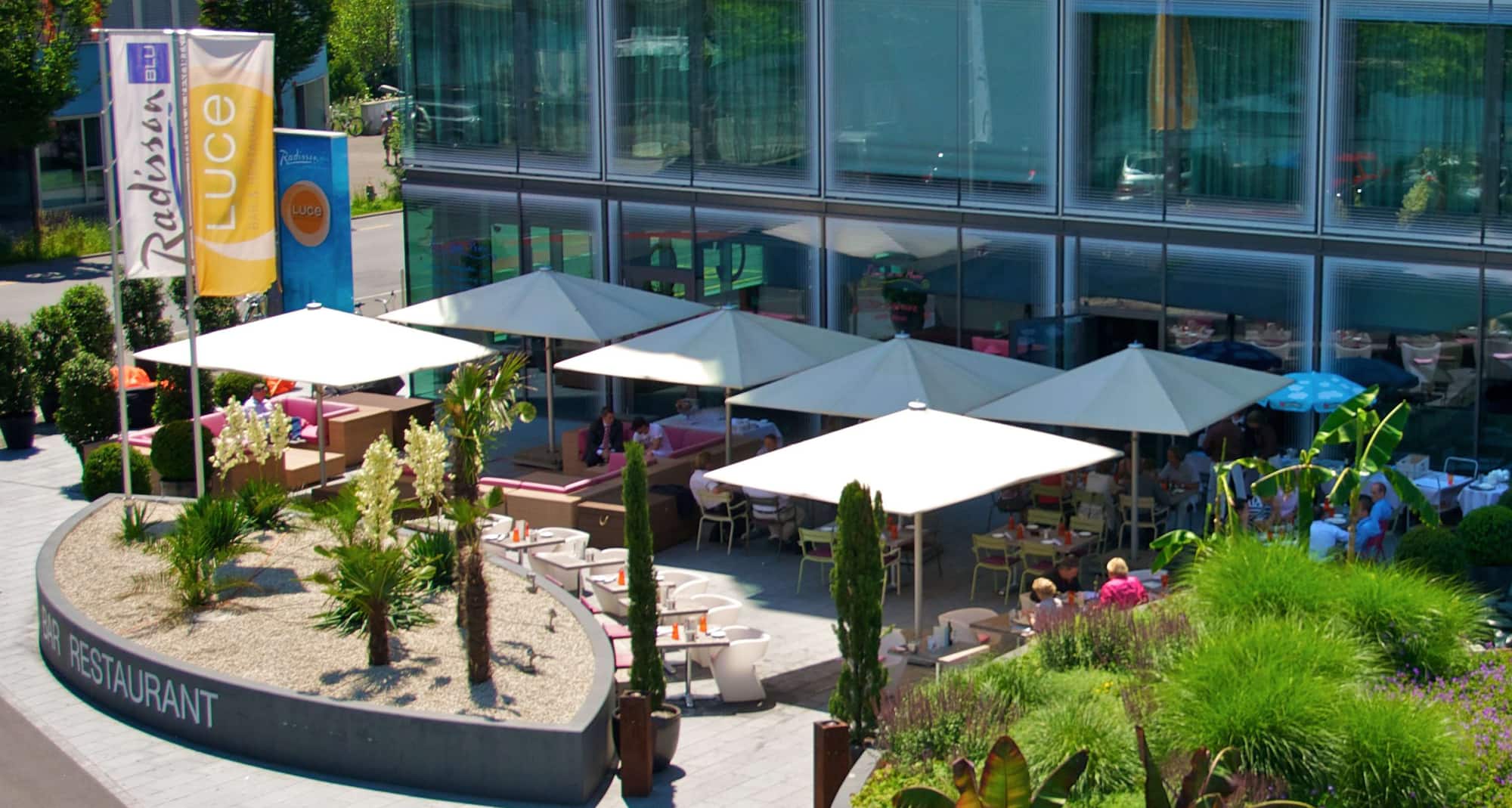 Radisson Blu Hotel, Lucerne - Außenansicht