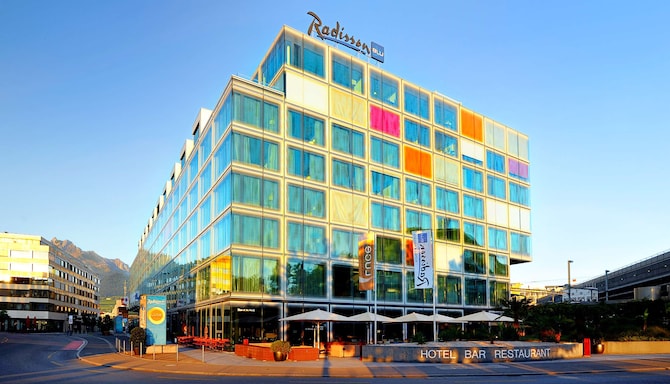 فندق Radisson Blu Hotel, Lucerne - واجهة الفندق الخارجية