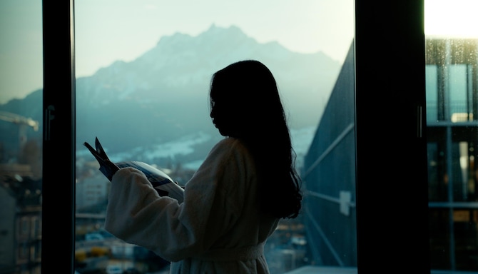 Radisson Blu Hotel, Lucerne - Spa with view