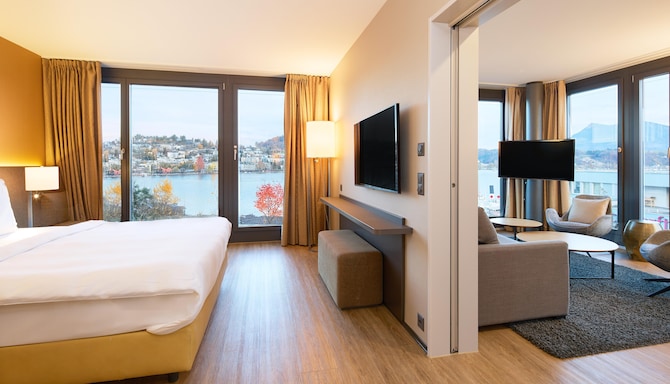 Radisson Blu Hotel, Lucerne - Suite Bedroom