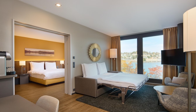 Radisson Blu Hotel, Lucerne - Suite Living Room Sofa Bed