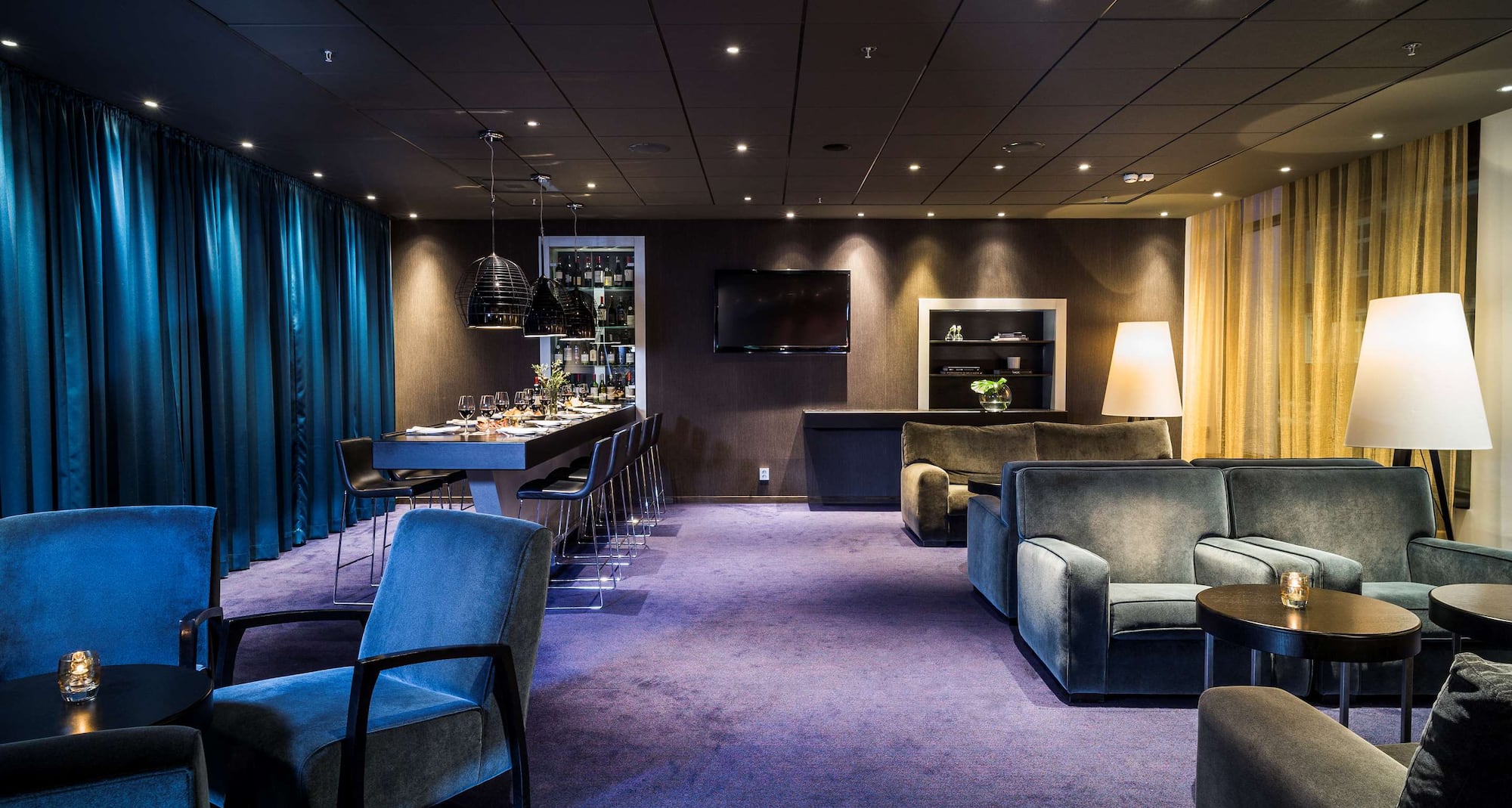Radisson Blu Hotel, Malmo - lounge i lobby