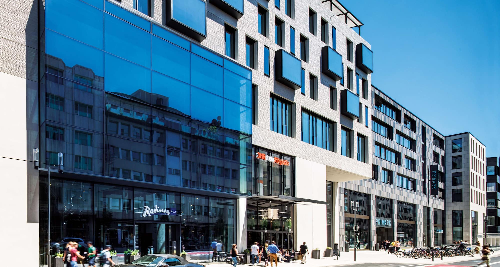 Radisson Blu Hotel, Mannheim - Hotel Exterior