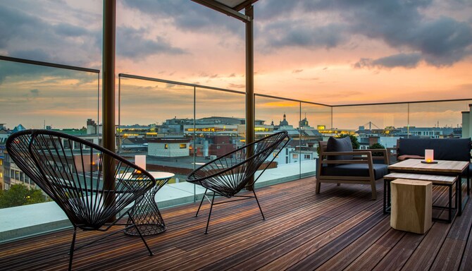 Radisson Blu Hotel, Mannheim - Terrasse