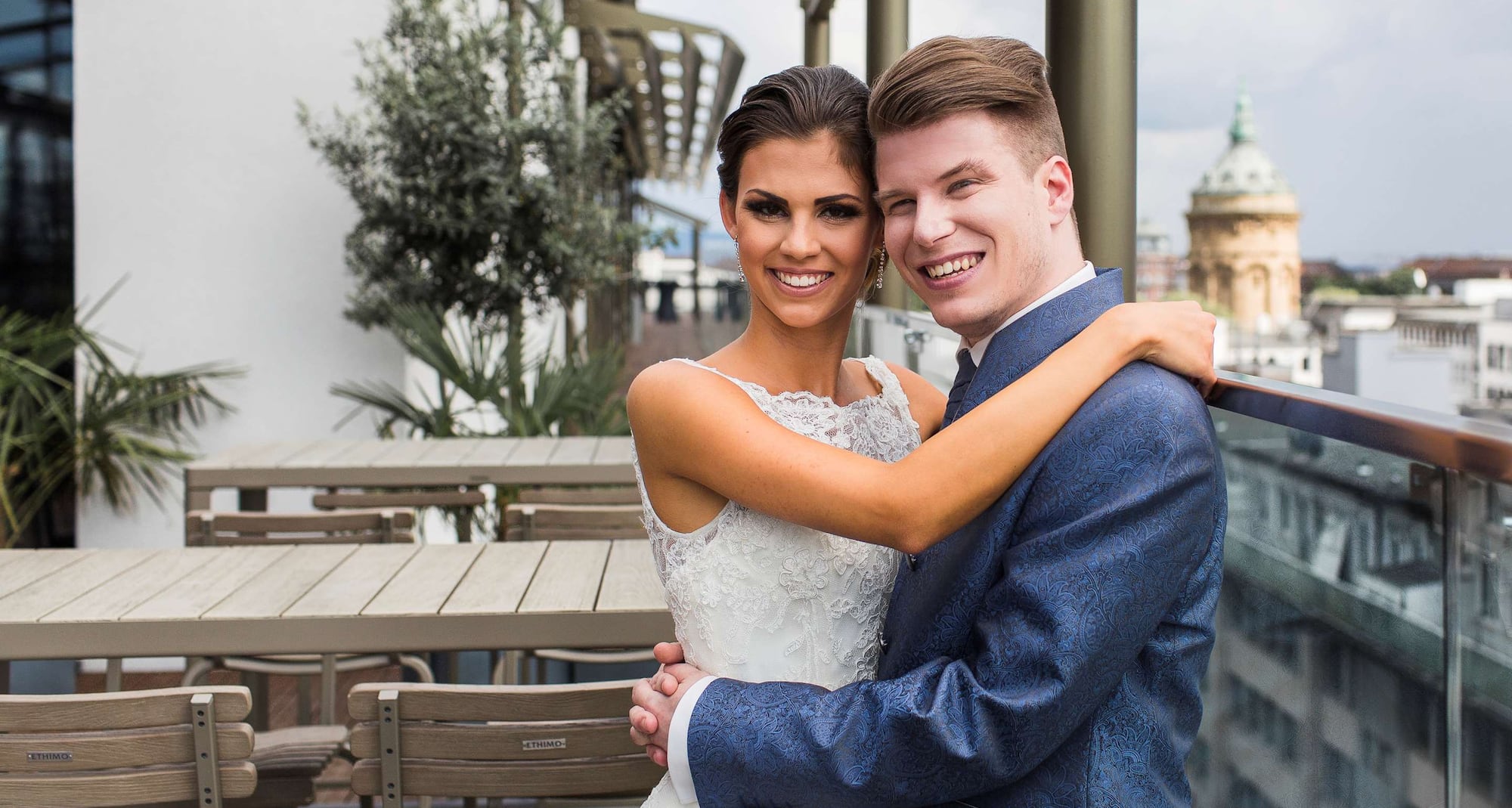 Radisson Blu Hotel, Mannheim - Dachterrasse