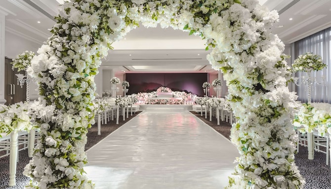 Radisson Blu Hotel, Muscat - Wedding Hall set up - Al Batinah