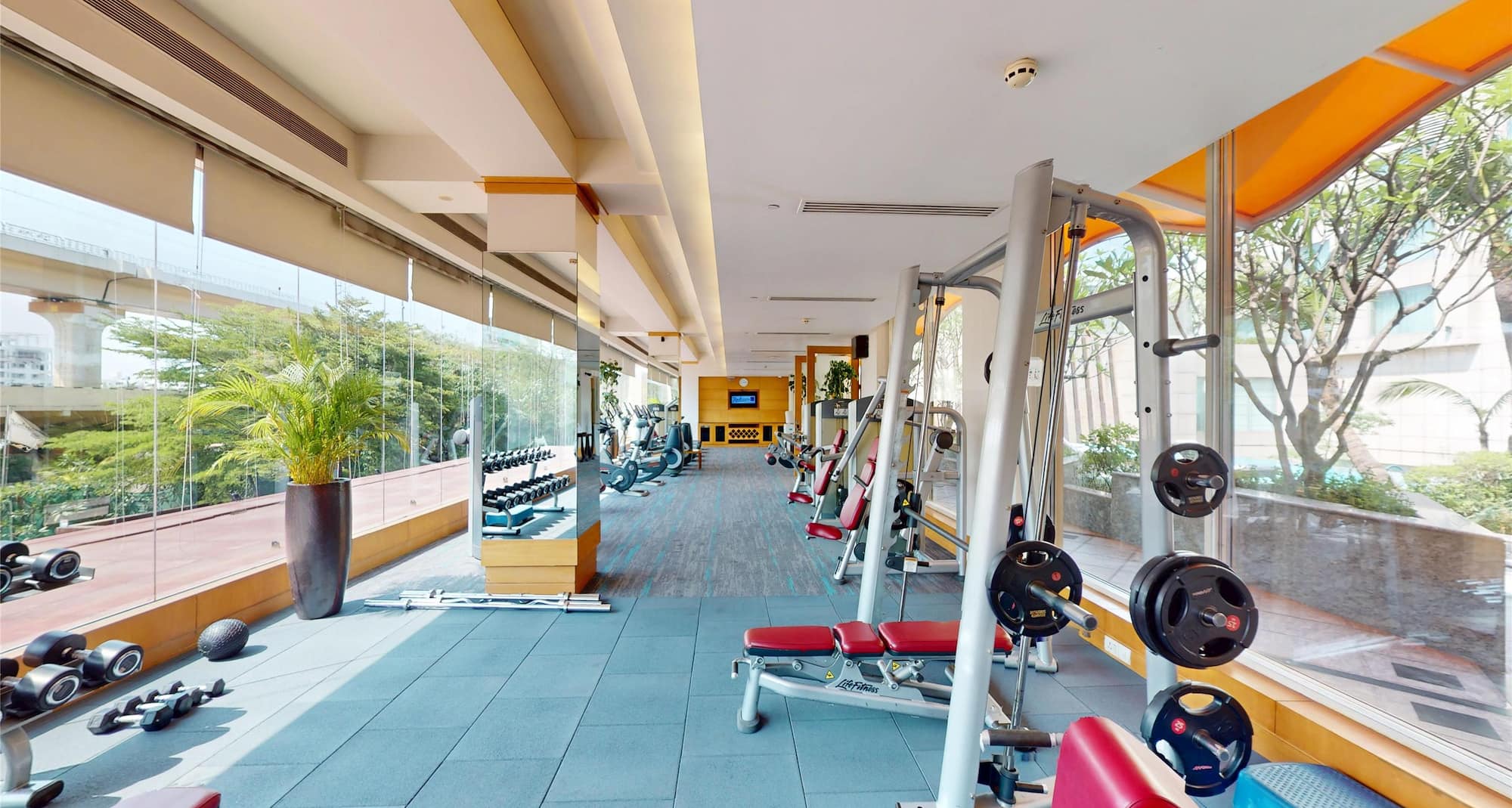 Radisson Blu Hotel, Nagpur - Fitness Center Weight Section