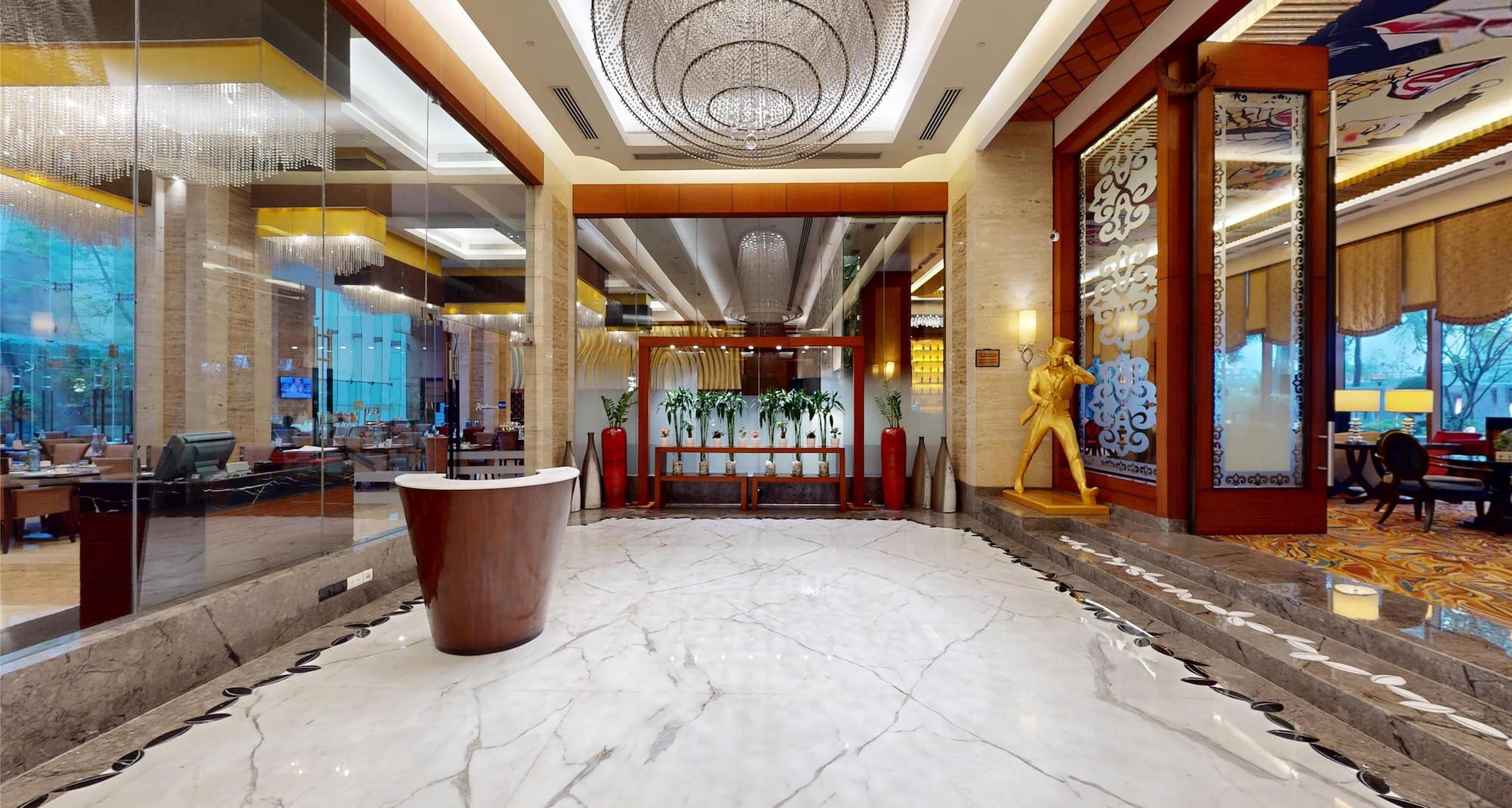 Radisson Blu Hotel, Nagpur - The Creative Kitchen entrance