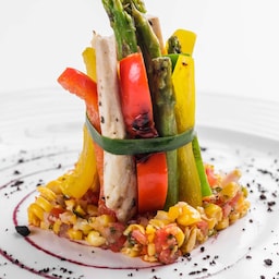 Radisson Blu New Delhi Dwarka - Roasted Chicken And Vegetable With Corn Salsa