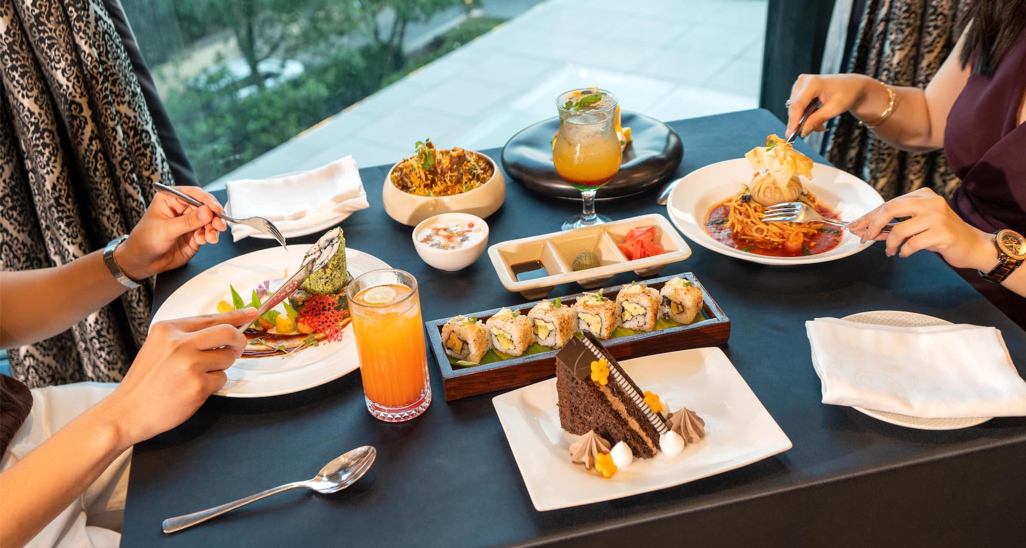 Radisson Blu Hotel, New Delhi Paschim Vihar - Dining Food