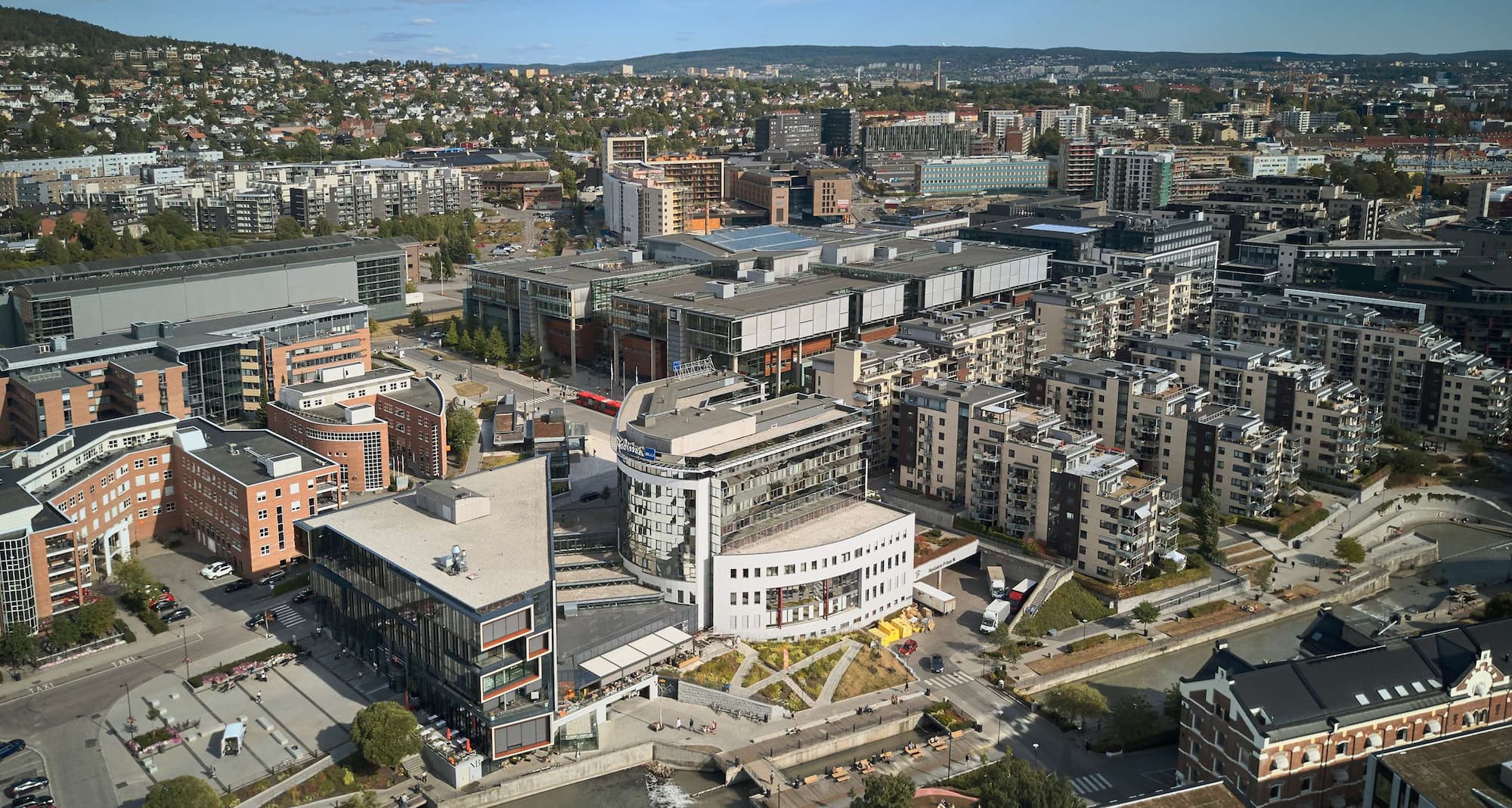 Radisson Blu Hotel Nydalen, Oslo - Aerial view