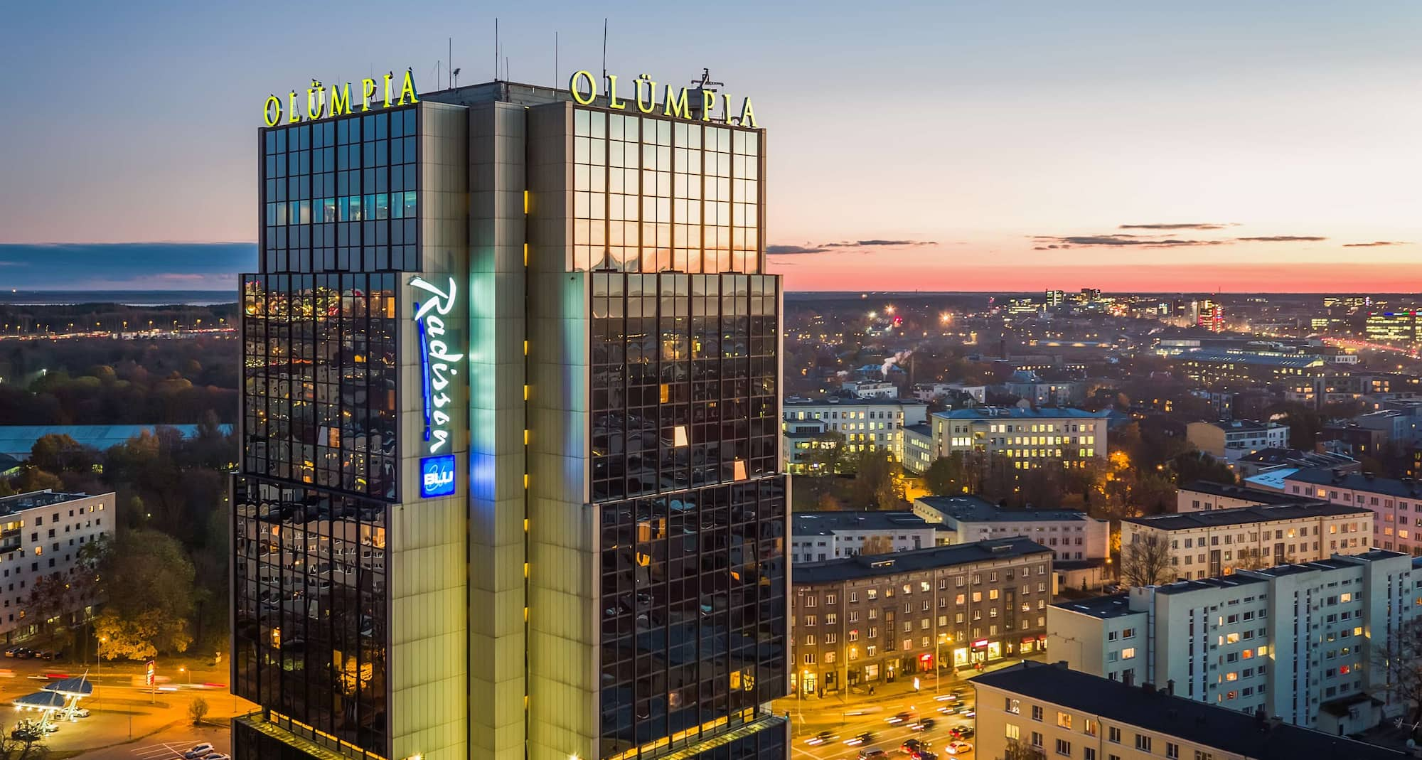 Radisson Blu Hotel Olumpia, Tallinn - Vista exterior