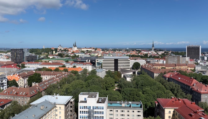 Radisson Blu Hotel Olumpia, Tallinn - Вид из гостевой комнаты