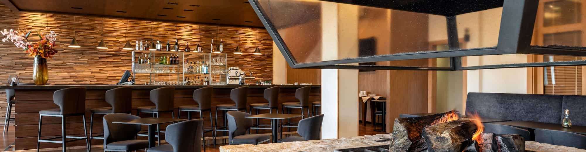 Radisson Blu Hotel, Paris Marne-la-Vallee - Le Chardon Bar - Chimenea