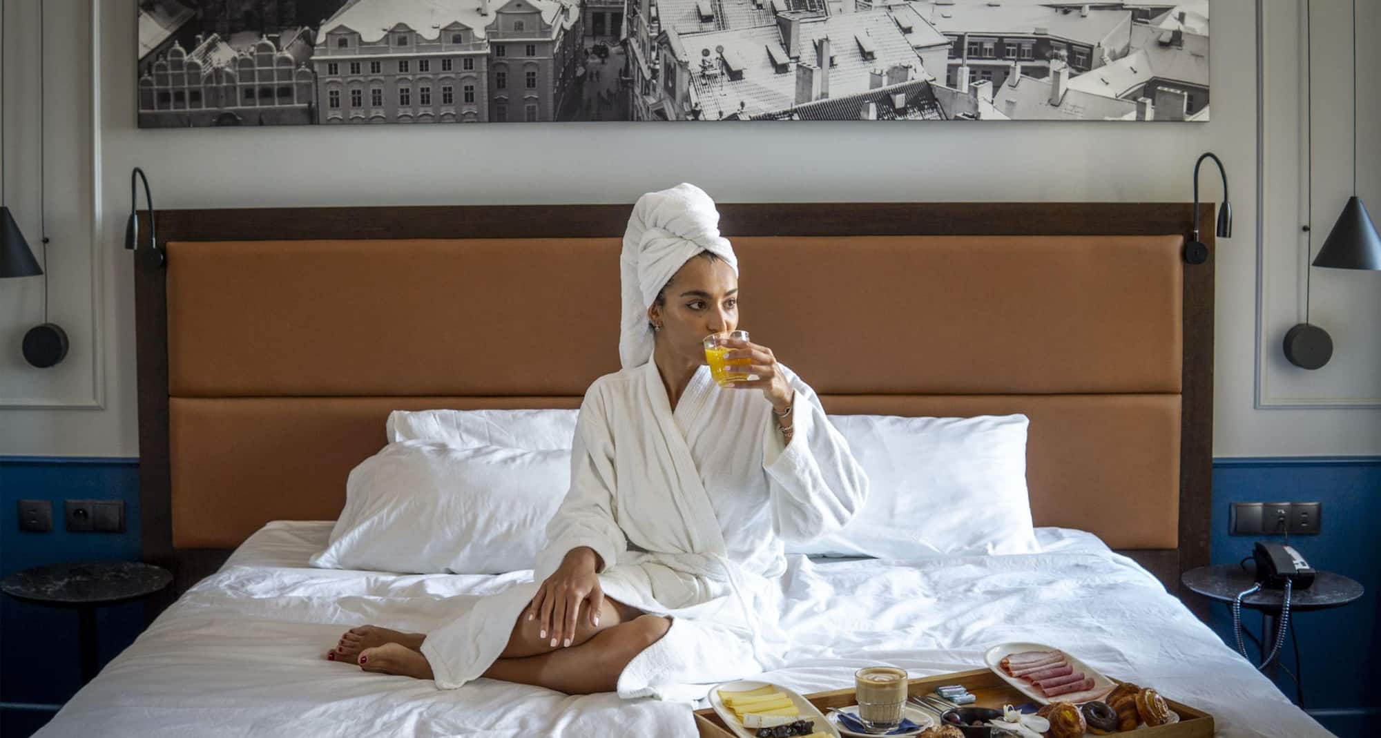 Radisson Blu Hotel, Prague - Breakfast in bed