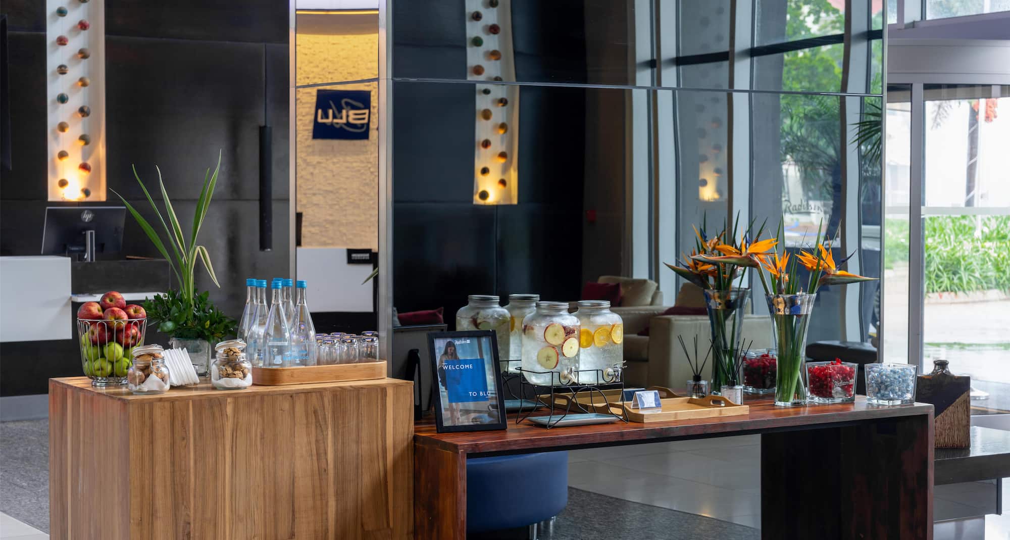 Radisson Blu Hotel & Residence, Maputo - Vista para o lobby