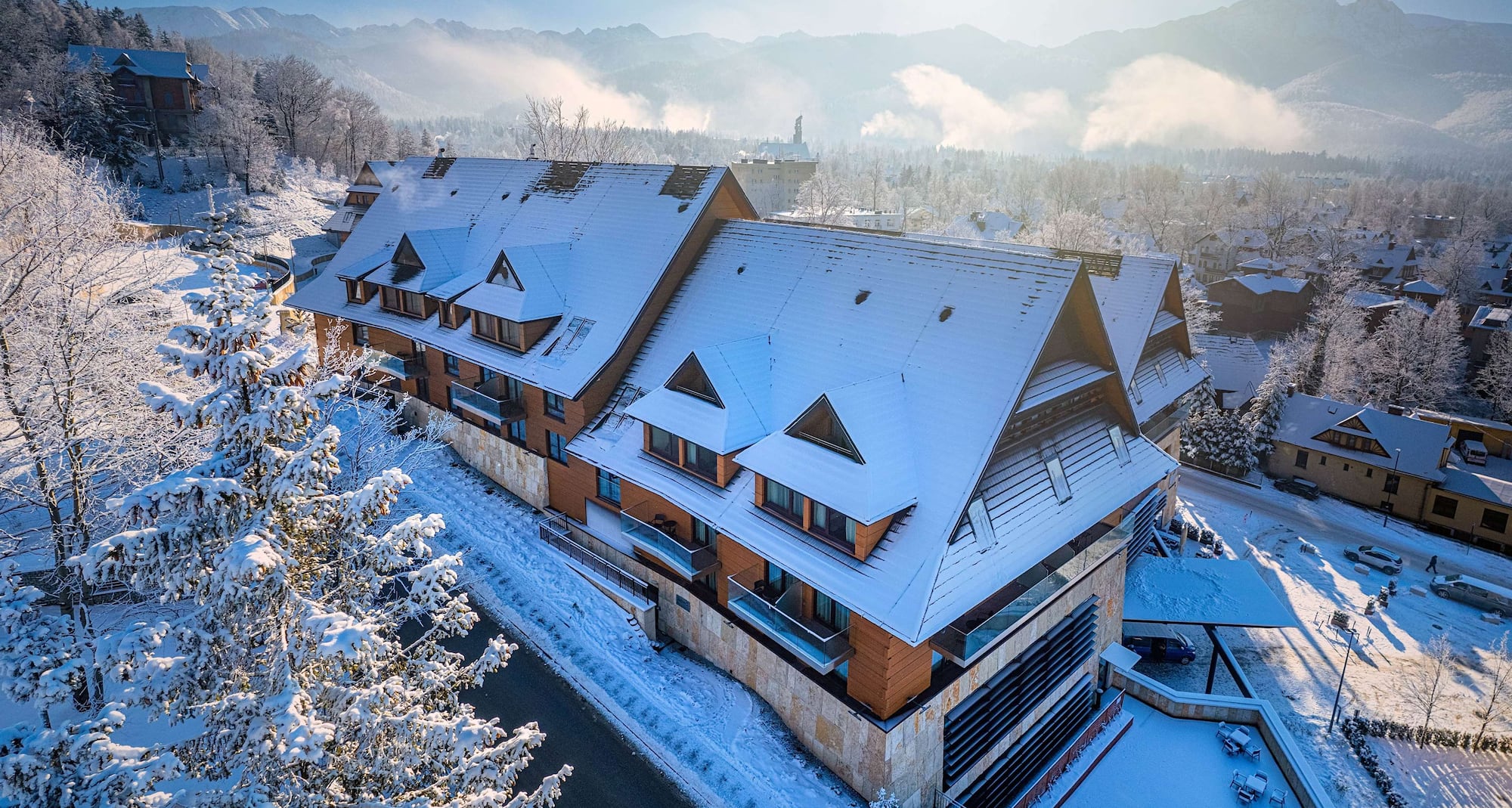 Radisson Blu Hotel & Residences, Zakopane - Winter exterior picture