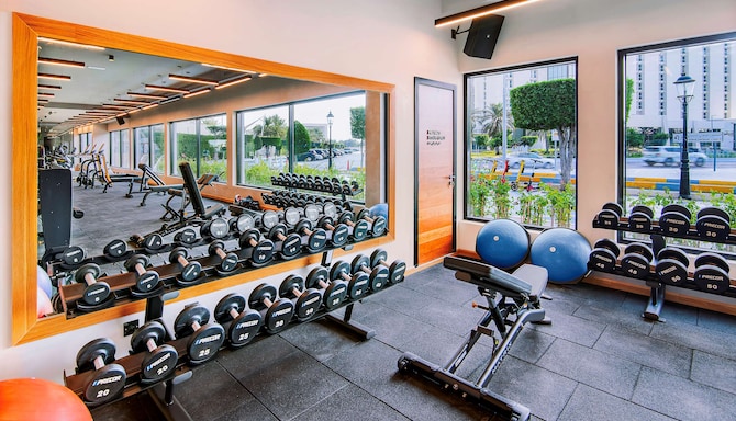 Radisson Blu Hotel and Resort, Abu Dhabi Corniche - Gym