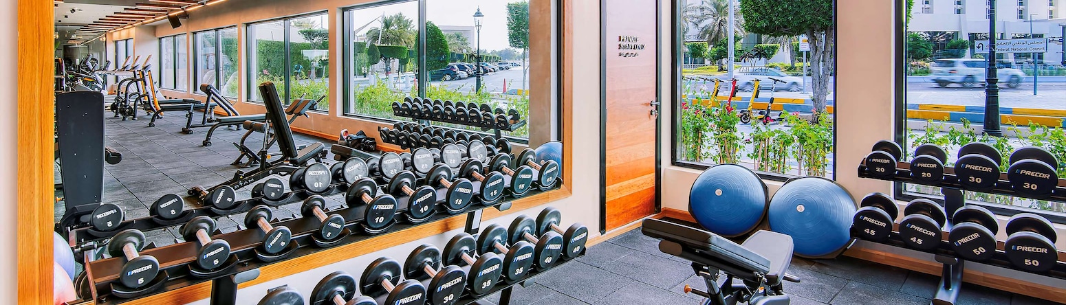 Radisson Blu Hotel and Resort, Abu Dhabi Corniche - Gym