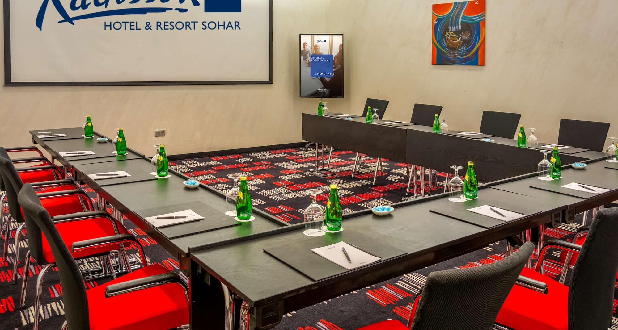 Radisson Blu Hotel and Resort, Sohar - Al Misk meeting room U-shape set-up