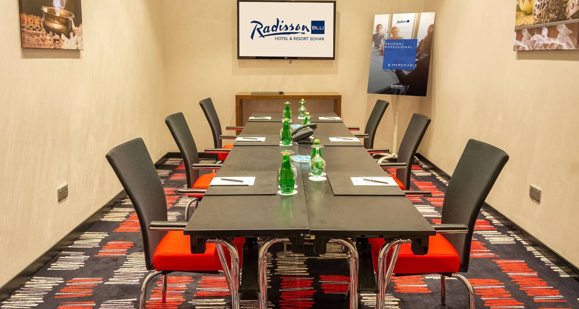 Radisson Blu Hotel and Resort, Sohar - Al Auod meeting room boardroom set-up