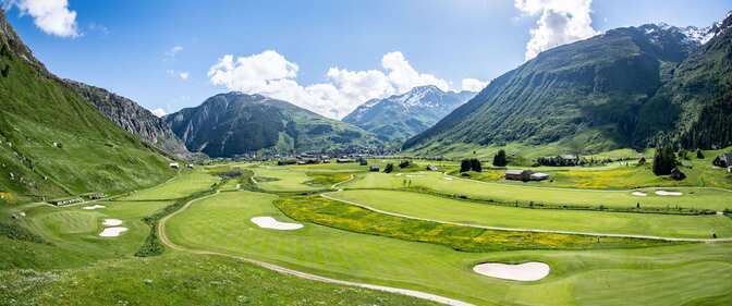 Radisson Blu Hotel, Reussen Andermatt - Andermatt Golf Course