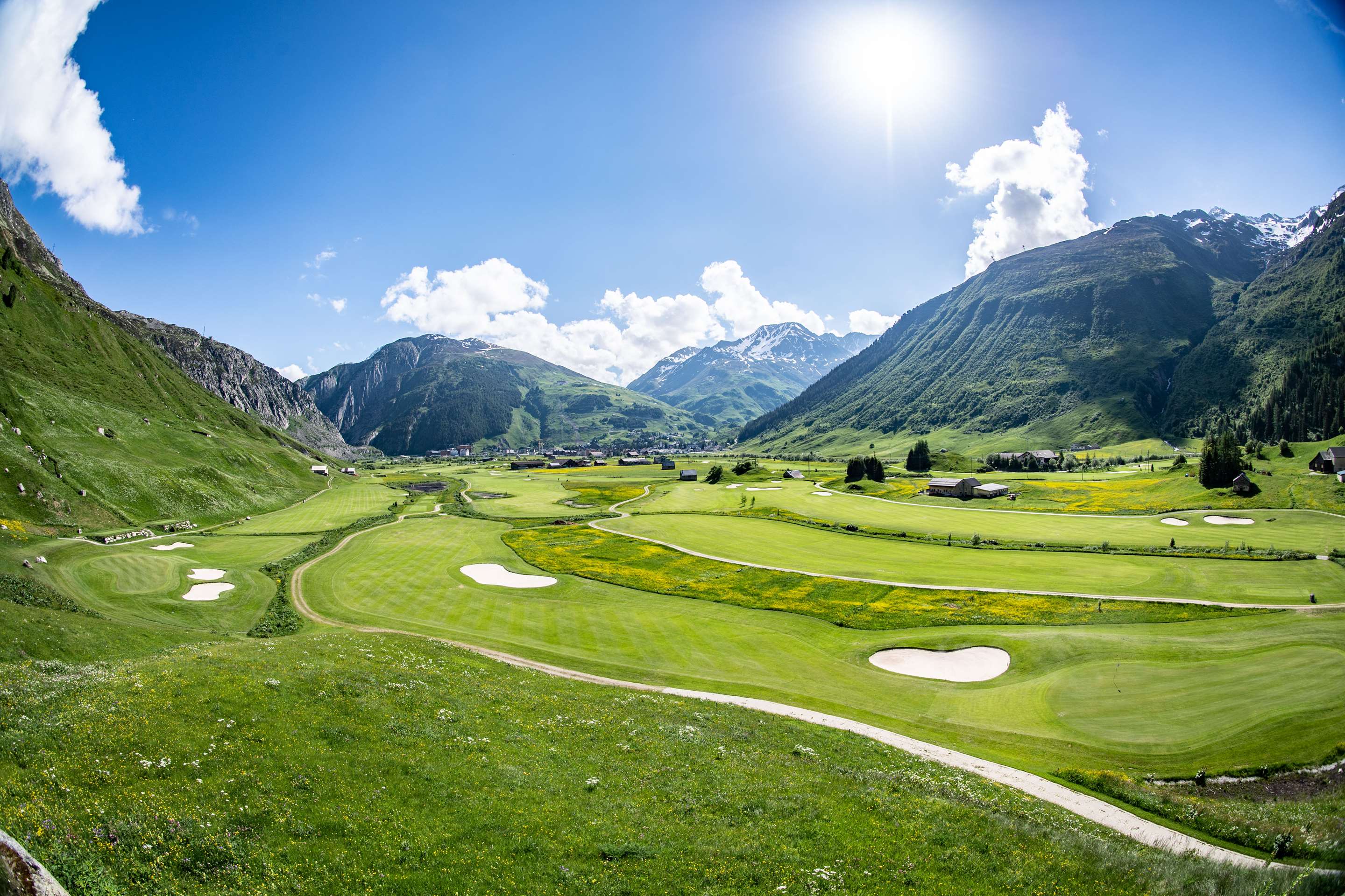 Radisson Blu Hotel Reussen, Andermatt - Andermatt Golf Course